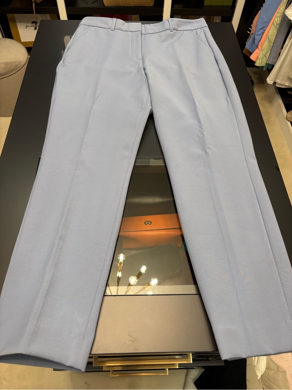 White House Black Market Light Blue Slim Ankle Pants - Picture 4 of 10